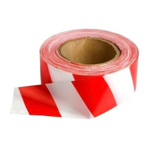 MASTER WHITE & RED BARRIER TAPE: 100M