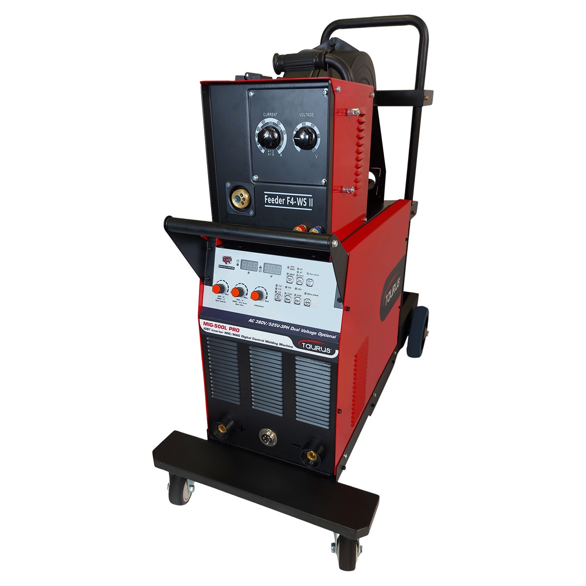 TAURUS MIG/MMA500L PRO WELDER + WIREFEEDER - 380/525V + BZ40.4M